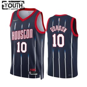 Houston Rockets Eric Gordon 10 Nike 2022-23 City Edition Navy Pelipaidat Swingman - Lasten